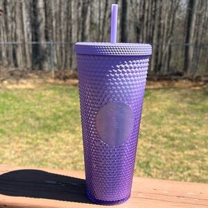 Starbucks Lavender Tumbler with Straw 24oz